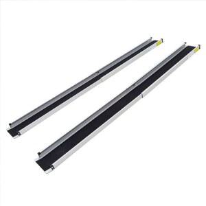 휴대용 경사로 휠체어 경사판 문턱 오르막 2 1m 화살표 차량진입발판 보