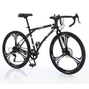 주니어 로드 자전거 싸이클 주니어로드자전거 통학 입문용 터 40도 라이딩 옵션 올블랙