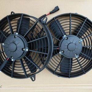 트럭 중장비 냉각팬 농기계 대형 12V 포크레인 보통 32cm 지름30CM 335 오토바이