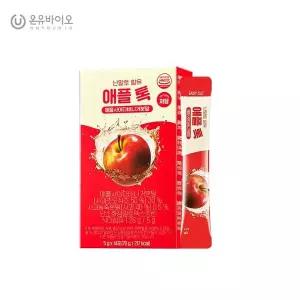 [신세계라이브쇼핑][온유바이오] 유기농 애사비 난말토 함유 애플 톡 1박스(14포)