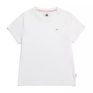 [내셔널지오그래픽] N242WTS210 여성 트러타 드라이실 반팔 티셔츠 SMALL LOGO WHITE