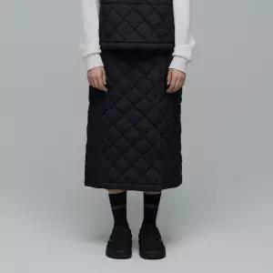 [내셔널지오그래픽]내셔널지오그래픽 N244WSK110 여성 엘크 패딩 롱기장 스커트 CARBON BLACK