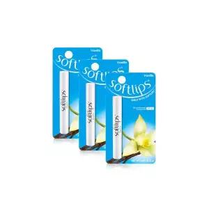 멘소래담 소프트립스 라즈베리(프렌치바닐라 X) 립밤 2g x3개