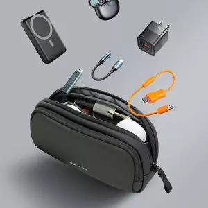 [맨백 기즈모] 케이블 충전기 파우치 미니 테크 가방 BNG676T
