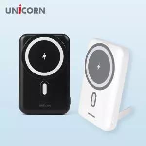 (유니콘)무선고속충전 보조배터리 맥세이프 대용량10000mAh PD-10000BW