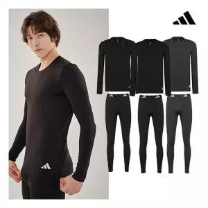 아디다스 온라인전용 퍼포먼스 동내의 블랙2세트+그레이1세트948800