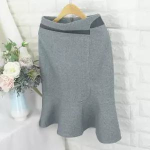 phf_울 헤링본 SK SOKH라인 모직스커트 정장스커트 오피스룩