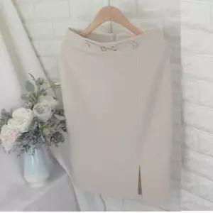 ns_골드버클스커트SOKH라인스커트 면접스커트 정장스커트 오피스룩 스판스커트