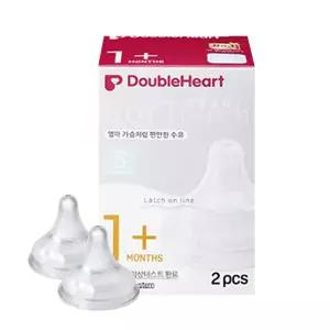 더블하트 모유실감 3세대 젖꼭지 S (2개입) 1개