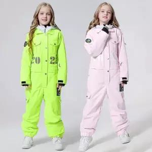 아동용 방수 스노우 점프수트 여아 겨울