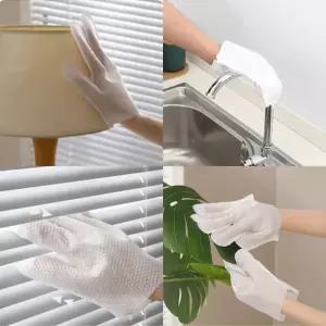 일회용 먼지청소 물기제거 손가락형 부직포 청소장갑 50P