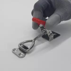 스텐 간격조절 걸고리 매미고리 중/장치/창문/잠금/문잠금/샷시/화장실/문/문걸쇠/방충망/여닫이/서랍/잠금