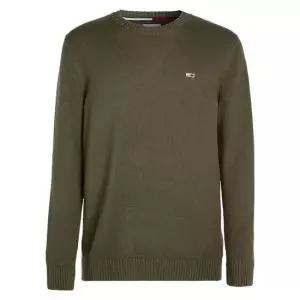 타미진스 에센셜 레귤러핏 크루넥 니트 DM0DM11856 HUNTER GREEN