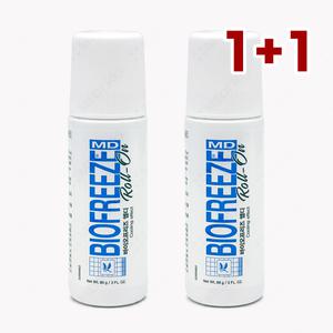 바이오프리즈 엠디 롤온 2개 3oz 89g 저주파 고주파 물리치료기 의료용 겔 쿨링