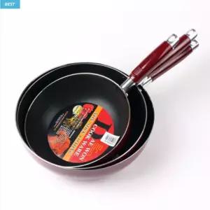 우먼박스 업소용 튀김팬 프라이팬 가정용 영업용 웍 궁중팬 20cm 28cm 38cm