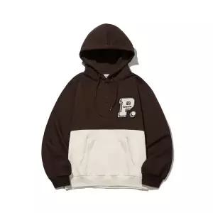 매장정품 코드그라피 CGP 하프 배색 부클 알파벳 후디_브라운 CBCFUTH073BR 497913