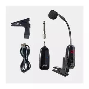 무선 색소폰 마이크 수신기 악기용 충전식 연주용 공연 세트 송수신기