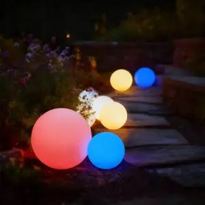 태양광 문주등 LED 정원등 태양열 구슬등 호박등 테라스 조명 전구 오로라 볼 25호