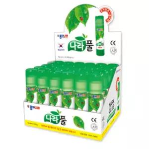 (8g 1박스 30개입) 종이나라 투명풀 나라풀/풀/문구류/만들기/재료/미술/접착제/재접착/고체/종이/딱풀
