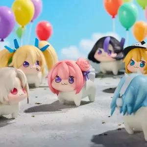 니케 도로롱 피규어 캐릭터 데스크 장식 여성 선물 6종 세트