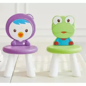 좋은습관 3살아기의자 뽀로로 크롱 페티체어 한글놀이 놀이방완구 인기 아동의자 추천 바른자세