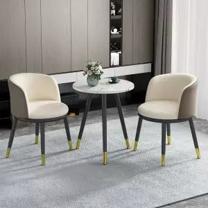 2인용 테이블 세트 카페 원형 의자 베란다