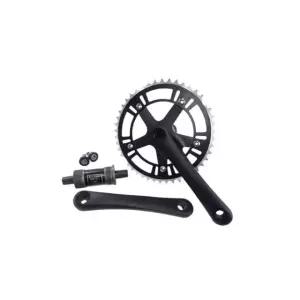 크랭크 크랭크셋 픽시크랭크 46T 자전거크랭크 사각비비포함