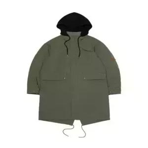 kodak 피쉬테일 후드 패딩 자켓 KHAKI