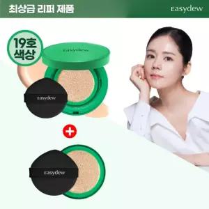 한가인 PICK  기미쿠션 멜라 비 토닝 앰플 쿠션 19호 세트 (본품 + 리필)