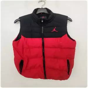 남0004379 조던 착한악동 코딱지 빈티지 덕다운 패딩 조끼 집업 점퍼 오리솜털 80%