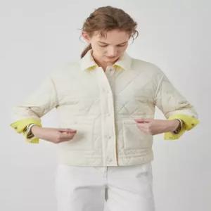 [올리비아로렌] 배색 퀼팅 패딩점퍼VVBKA5S1271