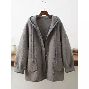 [하프클럽/]브로디 부클 후드 누빔 자켓_NC4JP127