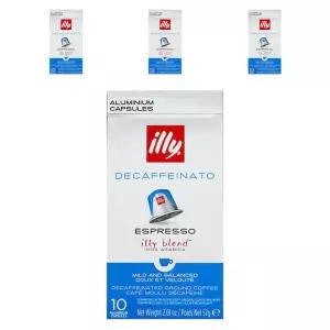 일리 네스프레소 오피스 홈카페용 호환 디카페인 캡슐커피 5.7g 10개입 4개