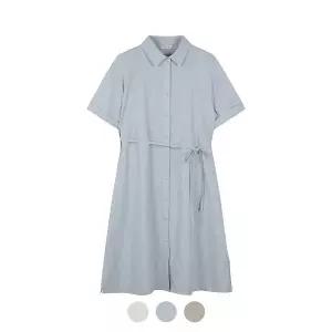폴햄 여성 린넨라이크 쿨링 셔츠 원피스PHE2OO2260 1674661