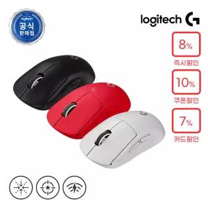 로지텍코리아 공식 G PRO X SUPERLIGHT 2SE 레드 무선 게이밍 마우스