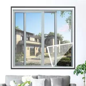 이지설치 무타공 찍찍이 방충망