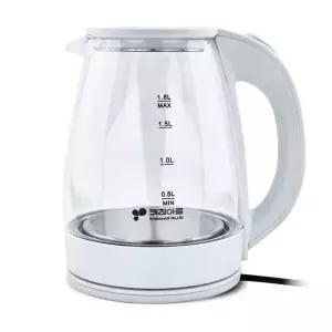 키친아트0018GH 포이베 강화유리 전기주전자 1.8L 무선포트 티포트 전기포트
