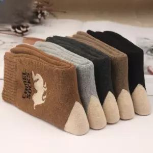 몽골 낙타 양말 방한 세트 겨울 등산 캠핑 아웃도어 5켤레