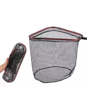 티타늄 삼각 뜰채 프레임 바다 낚시 해루질 그물망