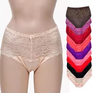 (창민)빅사이즈 복부 맥시 레이스 부인용 팬티