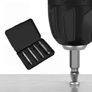 파손볼트 제거툴 4종 이중드릴 추출비트 나사리무버/볼트/나사탭/제거/추출기/히다리탭/빠꾸텝/빼기/빽탭