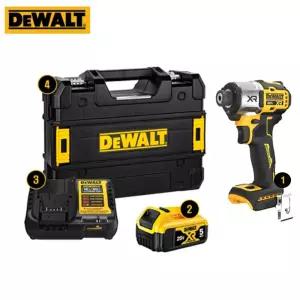 디월트 DCF845P1T 충전임팩드라이버 20V MAX 5.0Ah 베어툴+케이스+배터리1개+충전기 디월트 정품 배터리