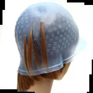 염색모자 셀프 발레아쥬 옴브레 염색 브릿지 탈색 헤어캡 모자