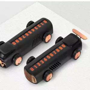 레이싱 주차 알림판 연락처 알림 전화 번호판 부착식