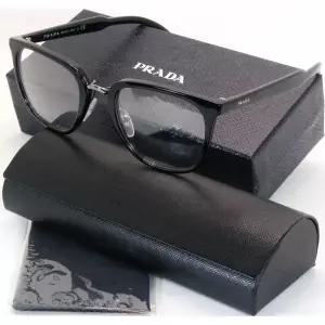 프라다 VPR 10T 1AB1O1 글로스 블랙 안경테 5121145mm 이탈리아