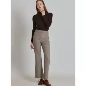 [하프클럽/]하이웨이 미니멀 세미 부츠컷 팬츠 (택가격168000원)