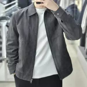 지오지아 간절기 스웨이드 트러거 자켓_A AAG2JJ1101