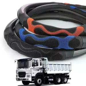 핸들카바 A타입 현대 자동차 열선 파워트럭 트럭 벌집그립 가죽 차량용 극세사 핸들