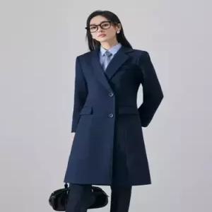 여성 데일룩 코트 모직 오피스 겨울 하프 패딩 도톰 호텔 주얼리 판매 작업복 힛템