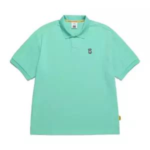 내셔널지오그래픽 N242UPL910 동물 와펜 피케 반팔 티셔츠 PARIS GREEN